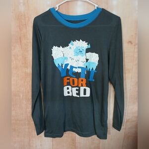 Yeti For Bed Kids Long Sleeve Shirt - Black